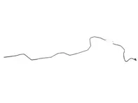 Fuel return line, Front. Porsche 996 GT2 - 99620127102