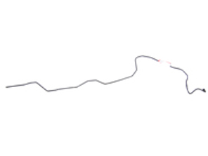 Fuel return line, Front. Porsche 996 GT2 - 99620127102