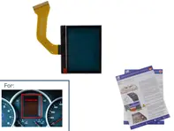 Display-Set für Kombiinstrument (EU) Rotton. Porsche Cayenne 955 - 6082, 7L5920880A, 7L5920875H, 7L5920875C, 7L5920870A, 7L5920870B, 7L5920870C, 7L5920870D, 7L5920875, 7L5920875A