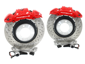 Kit amélioration freins pour 997 à 991.1 GT3 Train avant - 9P1615301KSEB, 9P1615302KSEB, 99135142784, 99135142884, 99907331309, 3604109701