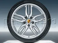 20' 991 C2 / C2S Sport Design lichtmetalen velgen & banden Origineel Porsche - 99104460212, 99104460211, 99104460262, 99104460261