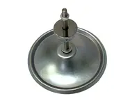Frischluftventilsystem komplett ohne Knopf. Porsche 356 VOR-A - 35655031, 64457101102, 356 55 031 A