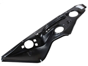 Pannello di rinforzo, superiore, per alettone anteriore interno. Porsche 911 (901) - 1682351270, 1682351280, 91150103305, 91150103300, 91150103309, 91150103400, 91150103420, 91150103411, 90150197100, 90150197200 - 1682351270, 1682351280