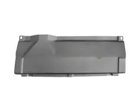 Beschermplaat vooras. Porsche 914 - 91434116100 - PP338A