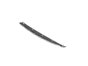 Spoiler del paraurti anteriore con rivestimento inferiore in acciaio inossidabile spazzolato. Porsche 992 Dakar - 9928070446M7