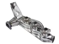Exhaust heat exchangers, Polished stainless steel. Porsche 930 Turbo 1975-89 - 91.103, 91.103S, 1623103600, 1623103800, 93021102103, 93021103301, 93021103304 - 1623103800