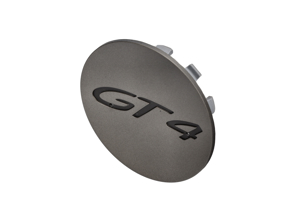 Radzierblende GT4, Platin seidenmatt. Porsche Cayman GT4 - 9P2601147OB5