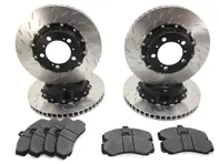 PFC Zweiteiliges geschlitztes Bremsscheiben- und Bremsbelagpaket für Porsche 991 GT3 / 981C GT4 / 718 GT4 - 38007063, 38007064, 38007563, 38007564, 1773.11.17.44, 7727.11.18.44, 99135240780, 99135240880, 99135140581, 99135140681, 99135140682 - 1773.11.17.44, 38007063, 38007064, 38007563, 38007564, 7727.11.18.44