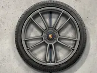 20'/21' 911 Turbo S, Platinum (Seidenglanz) Alufelgen & Winterreifen Original Porsche für 992 (911) Turbo / Turbo S - 992044601AC