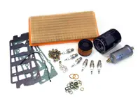 Service Wartungskit für Porsche 911 3.0L Carrera Öl, Luftfilter, Zündkerzen, + mehr - 93010776403, 91111018502, 99917016290, 90012311830, 93011340100, 91111017623, 93010590201, 00004400204