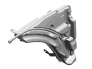 Réservoir / réservoir de lave-glace. Porsche Macan II - 95B955451B, 95B955451