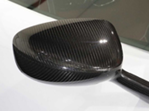 Exterior mirror housing in Carbon. Porsche 918 Spyder - 91873161901A3G, 91873162001A3G
