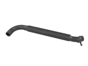Endrohr mit Dämpfer für Auspuffbox. Porsche 914 - 021251101K, 021251171N, 1620705600, 91.425 - 1620705600