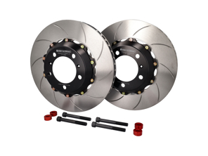 Bremsscheibe / Rotor geschlitzt 2-tlg. VORN 718 S/GTS / 991.2 C2/C4/T / 992 C2/C4/T - A1203, A1-203