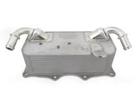 Échangeur de chaleur d'huile moteur. Porsche 958 Cayenne / 970 Panamera - 94810728121, 94810728122