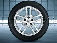 19' Cayenne Turbo Lichtmetalen Velgen & Banden Origineel Porsche - 95804460241, 95804460242, 95804460231, 95804460232