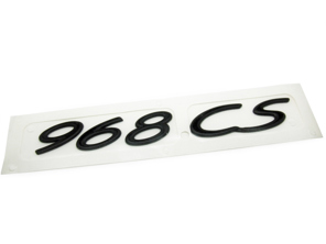 968CS - 后部徽章。保时捷 968 - 9445591270070C