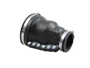 Cuffia in gomma per tubo trasversale dell'asse reale. Porsche 356 - 644341911, 111501153B, 111501153A, 501200002, PCG341911 - 8153600206