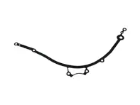 Timing chain cover gasket. Porsche 957 Cayenne 4.8L / 958 Cayenne 4.8L / 970 Panamera 4.8L - 94810112720