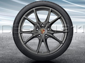 20' 991.2 C2 / C2S 'Carrera S' in PLATINUM Cerchi in lega e pneumatici invernali Original Porsche - 99104460116
