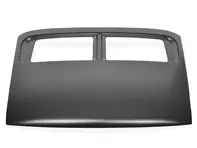 Capot arrière avec montant central, acier. Porsche 911 F 65-68 SWB - 90151201023, 1680200100, 591065, 90151201023