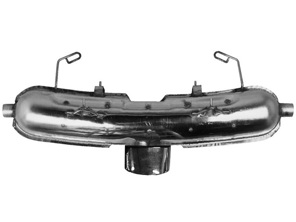 Exhaust Muffler / Silencer Rear. With TÜV/EEC approval Porsche Boxster 986 2.5L - 98622094201S, 94.201S, 94201S, 1620603000, 99611112105, 99611112107, 9961111210 - 94.201S, 1620603000
