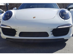 Ensemble de grilles en acier inoxydable pour pare-chocs avant ZunSport. Porsche 911.1 C2S (avec capteurs de stationnement) - ZPR48213, ZPR63511, ZPR63611, ZPR63611B, ZPR48213, ZPR63511, ZPR63611, ZPR63611B