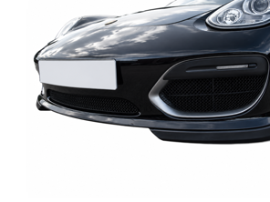 Pare-chocs avant et calandre en acier inoxydable ZunSport. Porsche Boxster Spyder 987.2 PDK - ZPR100010, ZPR100010B - ZPR100010, ZPR100010B