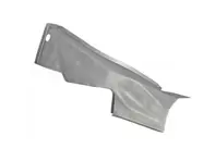 Chassisrail binnen achter. Porsche 356A - 35649601, 356 49601, 35649602, 356 49602 - PP183AL, P183AL, PP183AR, P183AR