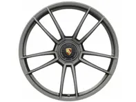 Cerchio in lega Center Lock Turbo S posteriore con finitura Silk-Gloss Platinum da 21" 11J ET66 (Winter) - 992601025ABOB5