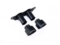Milltek GT-100 Cerakote Zwarte Uitlaatsierstukken. Porsche 991.2 GT3 / GT3 RS 2018-2020 - 99111125390, 99111125393, 99111125391, 99111125392, 99111125395, 99111125380, 99111125791, 9GT251697F - SSXPO132