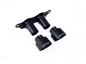 Milltek GT-100 Cerakote Zwarte Uitlaatsierstukken. Porsche 991.2 GT3 / GT3 RS 2018-2020 - 99111125390, 99111125393, 99111125391, 99111125392, 99111125395, 99111125380, 99111125791, 9GT251697F - SSXPO132
