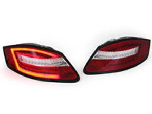 Indicatori di aggiornamento a LED sequenziali posteriori. Porsche con guida a sinistra 987 Boxster / 987C Cayman - 98763144455