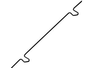 Guarnizione a molla per finestrino portiera. Porsche 356 Pre-A / 356A - 356 52801, 35652801 - 35652801
