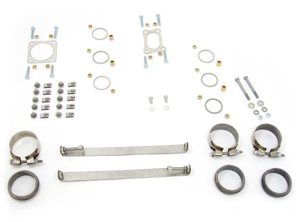 Kit di montaggio per impianto di scarico completo su Porsche 964 - 99311119500, 99908500102, 90007428202, 99908405202, 96411119800, 96411119205, 96411124702, 99902512501, 96411111902, 96411133600, 90007431101, 90022300102, 99908409502, 90007507803, 90002500703, 90015100603, 90007535400, 99950707300