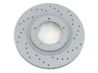 Remschijf rotor voorzijde. Niet geventileerd. Porsche 911/912 tot 1969 - 460.1005.52, 90135140111, 15758