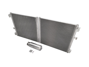Kühler-Kondensator-Kit für Klimaanlage (Klimaanlage). Porsche 981 Boxster und Cayman - 99157311102, 99157311106, 99970755741, 94457314301, 99970766040