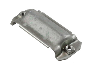 Piastra di copertura della presa d'aria per lo scambiatore di calore, destra. Porsche 914-4 - 021256321, 021256321B, 021256321D, 8123150200, 021256322B, 021256322, 021256322D - 8123150300