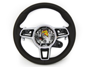 Volante sportivo multifunzione in pelle. Porsche 991.2 / 718 Boxster / 718C Cayman - 9P1419091EJ, 9P1419091MC6H6, 9P1419091MC
