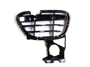 Griglia laterale paraurti anteriore. Porsche 958 Cayenne Turbo - 95850568111, 95850568211