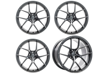 Titan 7 Forged T-S5 Split 5 Speichen Alufelgensatz Satin Titanium 19". Porsche 987 / 981 / 718 - TS501910035513071ST, TS501990048513071ST