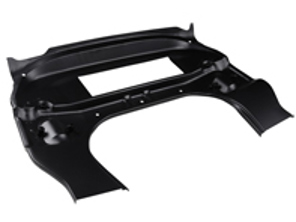 Plancher avant/support de suspension. Porsche 911 63-73 avec climatisation - 91150195500, 1683102200, 591133-9, 91150158001, 91150195501, 91150195500GRV, 91150158002, 90150158022, 90150158023 - 1683102200