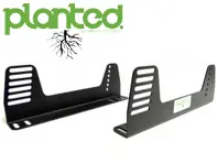 Montaggio laterale universale piantato a 90 gradi - NERO