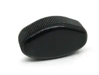 Klimatisierungsknopf. Schwarz. Porsche 911 1986-89 - 9116131350101C