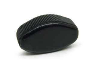 Klimatisierungsknopf. Schwarz. Porsche 911 1986-89 - 9116131350101C