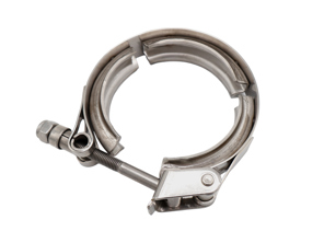 Collier de serrage pour tuyau d'échappement en acier inoxydable, montage facile. Porsche 996 - 99611110800