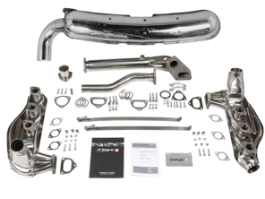 Exhaust kit for Porsche 911 2.7-3.0L Rear box 1IN - 1OUT, Outer diameter 60mm. - 1620000910, 92.287SD, 1623103500, 1620400400, 1620401000, 1620200600, 1620604400, 1621701910, 1621701510, 1621401970, 1621101200, 1625000300, 1625001100, 91.101S, 92.102S, 92.103S, 92.300S, 92.502SD, PCG91121100, 91.101KIT, 93011115900, 91111119101, 90007428202, 90091009702, 1620606400, 92.502S