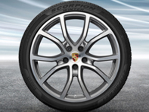 21' Cayenne Exclusive Design Alloy Wheels & Winter Tyres Original Porsche - 9Y0044610J