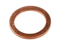 Koperen sluitring voor H-filter oliefilterdekselbout. Porsche912/356 - 90012301920