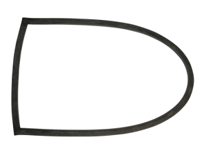 Guarnizione del finestrino posteriore 1/4 (interna). Porsche 356 COUPÉ - 64454390500, 64454390500 - 356102, 1686000400